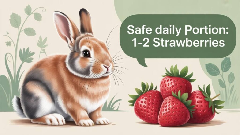 How Many Strawberries Can Rabbits Eat Without Health Problems?