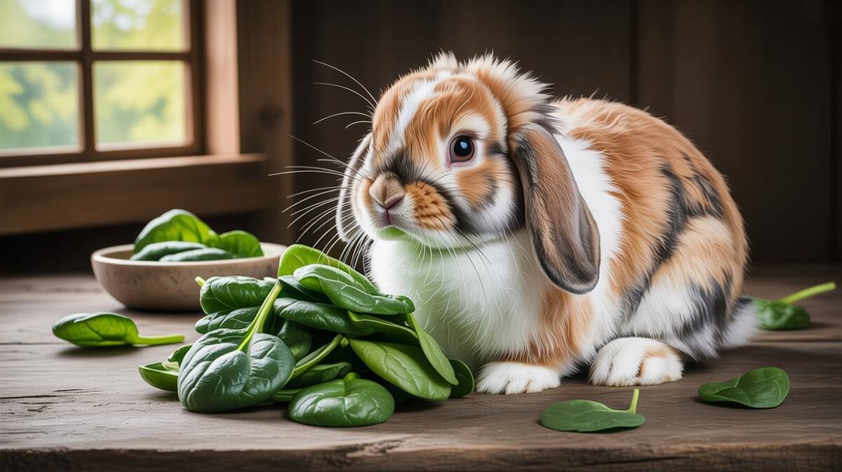 Can Rabbits Eat Spinach