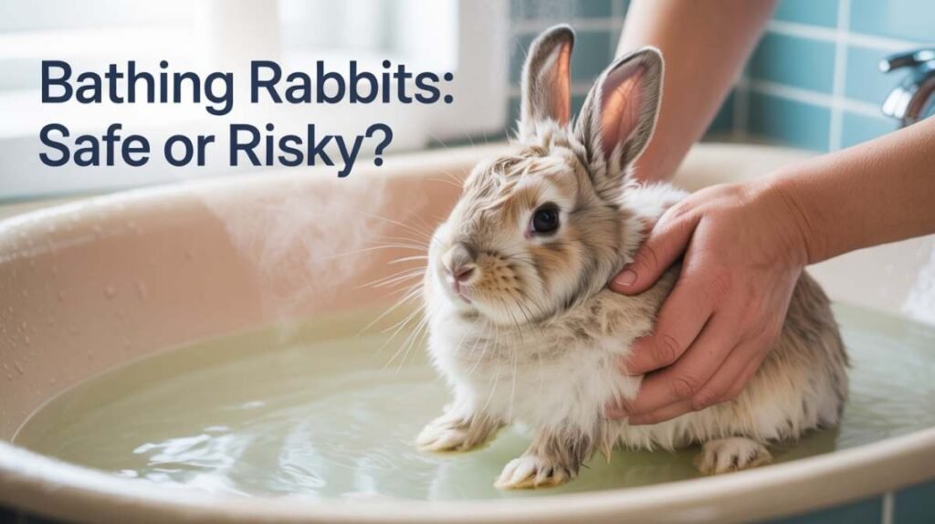 Bathing Rabbits: Safe or Risky?