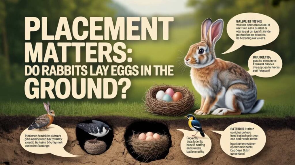 Placement Matters: Do Rabbits Lay Eggs in the Ground?