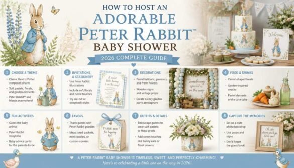 How To Host An Adorable Peter Rabbit Baby Shower 2026 Complete Guide - Peter Rabbit Baby Shower