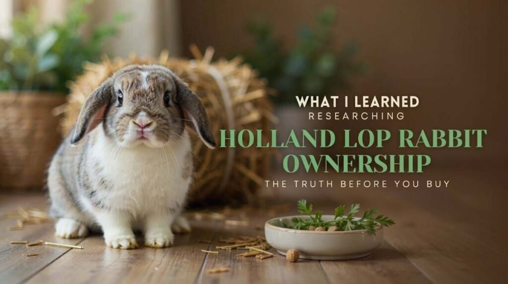 What I Learned While Researching Holland Lop Rabbit Ownership