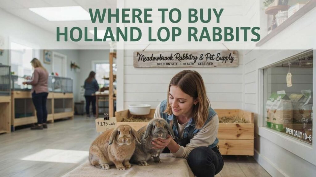 Where Can You Buy a Holland Lop Rabbit?