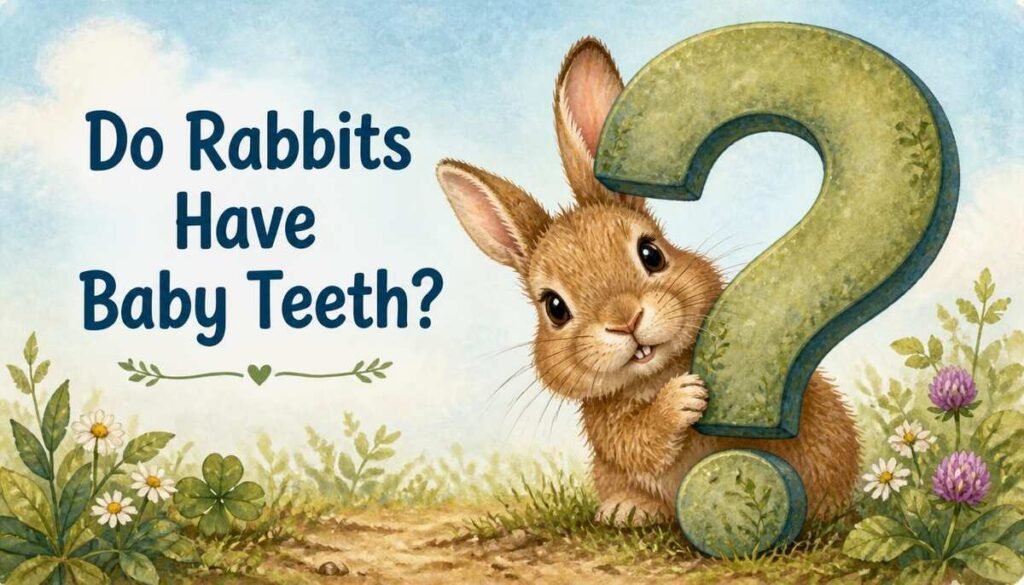 Do Rabbits Have Baby Teeth?