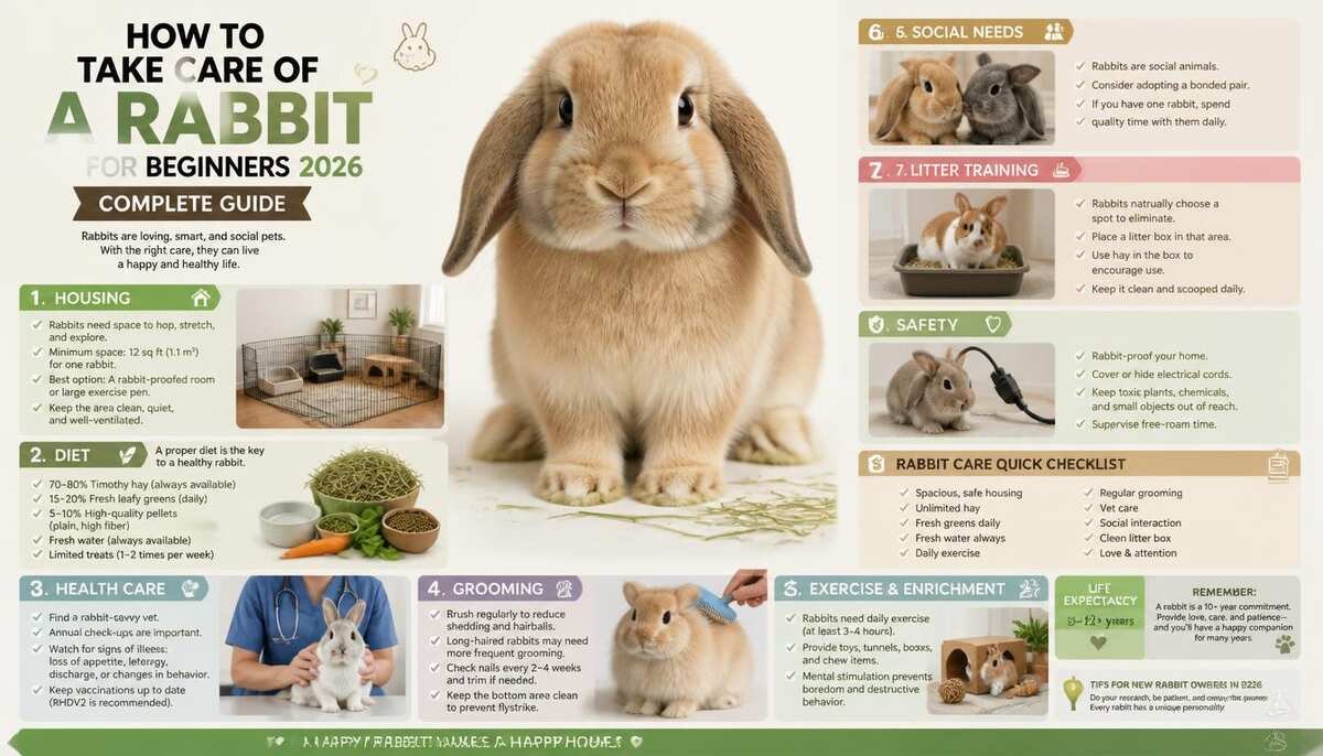 How to Take Care of a Rabbit for Beginners