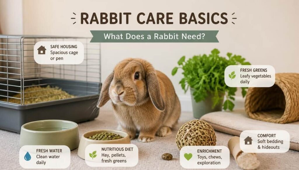 Rabbit Care Basics What Does a Rabbit Need-How to Take Care of a Rabbit for Beginners