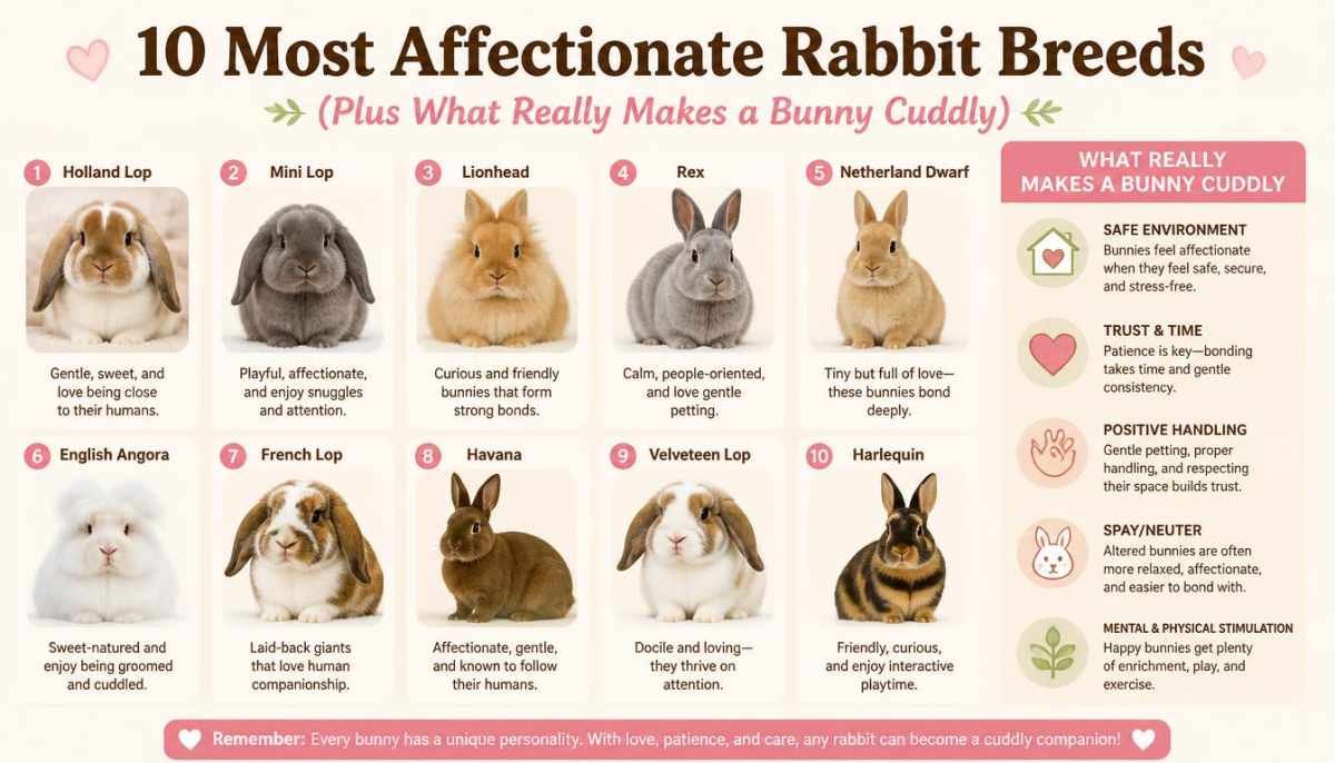 Affectionate Rabbit Breeds