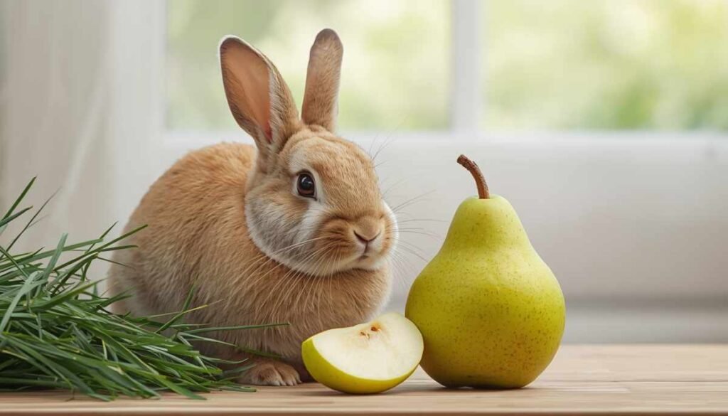Can Rabbits Eat Pear Skin?