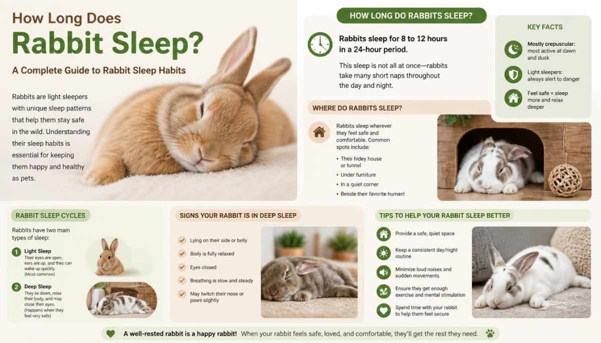 How Long Does Rabbit Sleep