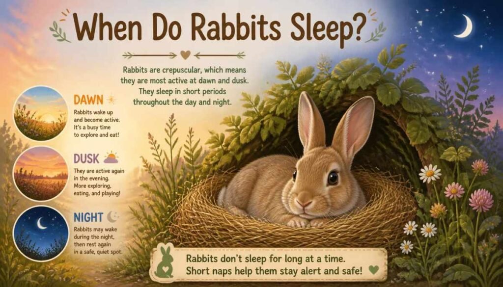 When Do Rabbits Sleep?